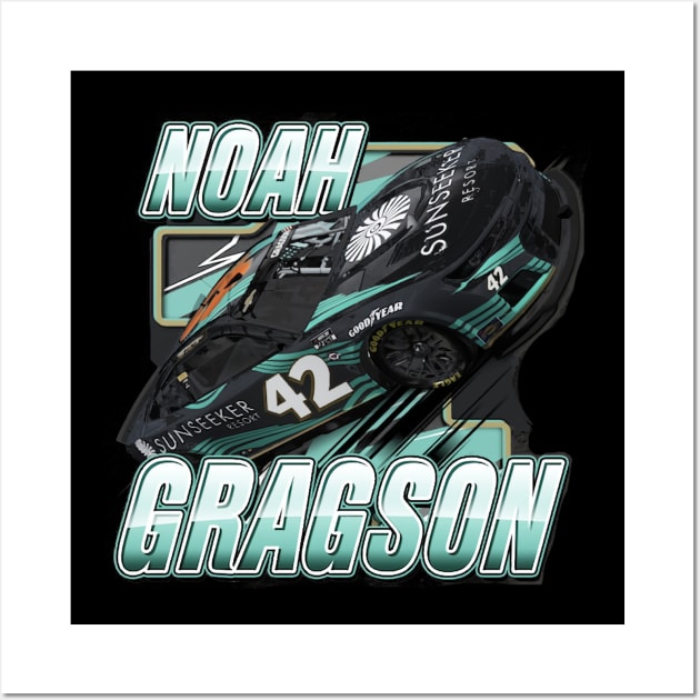 Noah Gragson LEGACY Motosport Wall Art by art.Hamdan